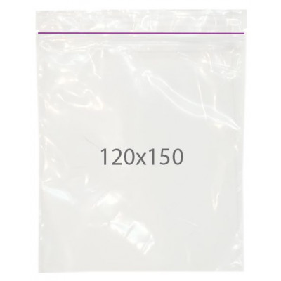 Пакет із замком zip-lock 120*150  1000шт.