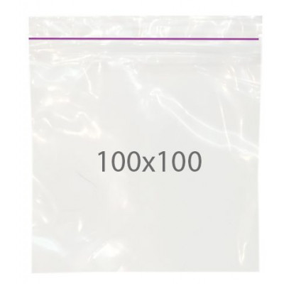 Пакет із замком zip-lock 100*100  1000шт.