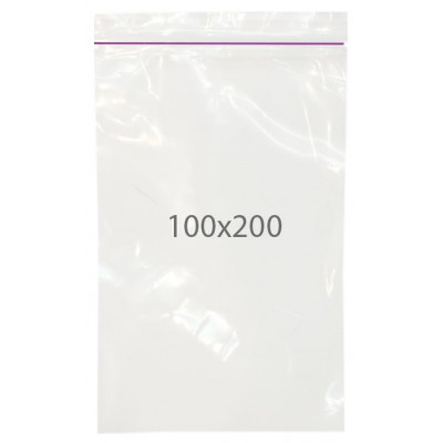 Пакет із замком zip-lock 100*200 1000шт.