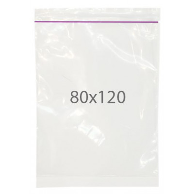 Пакет із замком zip-lock 80*120  1000шт.