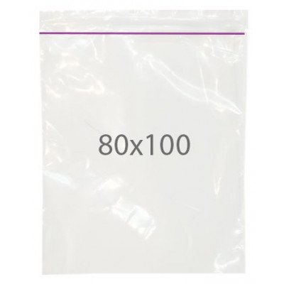 Пакет із замком zip-lock 80*100 1000шт. Пакет із замком zip-lock 80*100 1000шт.