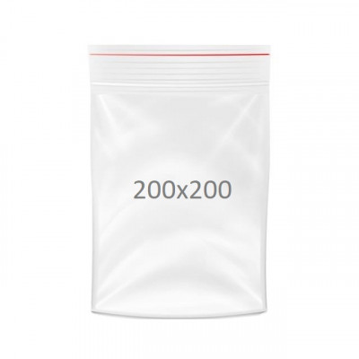 Пакет із замком zip-lock 200*200 1000шт.