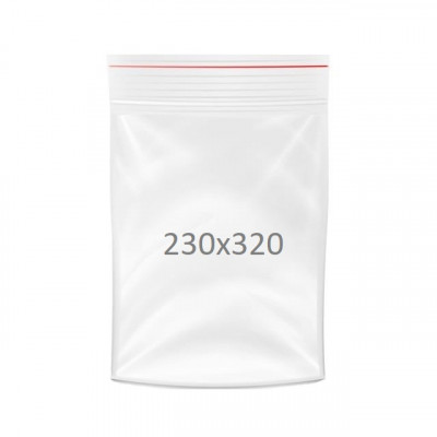 Пакет із замком zip-lock 230*320 1000шт. Пакет із замком zip-lock 230*320 1000шт.