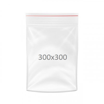 Пакет із замком zip-lock 300*300 1000шт. Пакет із замком zip-lock 300*300 1000шт.
