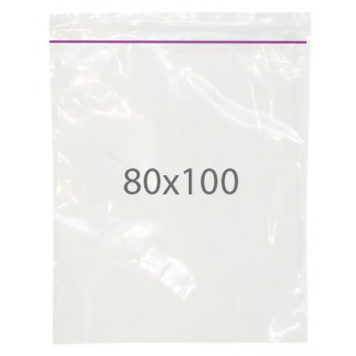 Пакет із замком zip-lock 80*100  1000шт.