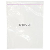 Пакет із замком zip-lock 160*220 1000шт. Пакет із замком zip-lock 160*220 1000шт.