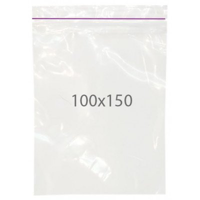 Пакет із замком zip-lock 100*150 1000шт. Пакет із замком zip-lock 100*150 1000шт.