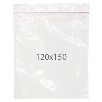 Пакет із замком zip-lock 120*150  1000шт.