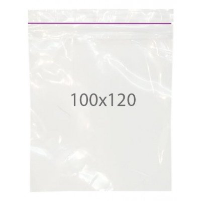 Пакет із замком zip-lock 100*120  1000шт.