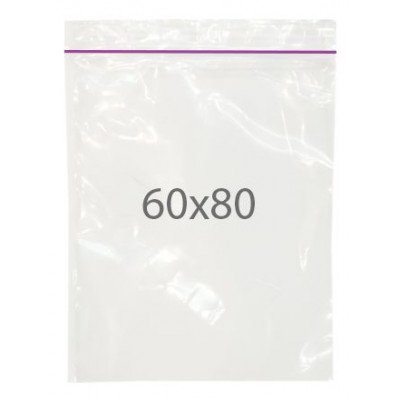 Пакет із замком zip-lock 60*80 1000шт. Пакет із замком zip-lock 60*80 1000шт.